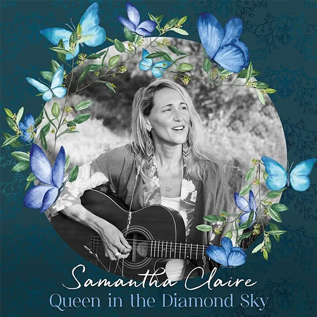 Albumcover med Samantha Claires musik